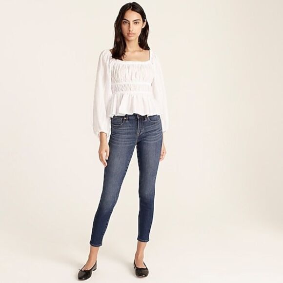 J.Crew Toothpick Rip Knee Skinny Jeans size 26 - Picture 1 of 9